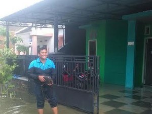 1.000 Rumah di Kecamatan Babat Masih Terendam Banjir