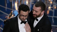 Sam Smith memenangi Oscar perdananya lewat lagu Writings on the Wall. REUTERS/Mario Anzuoni/detikFoto.