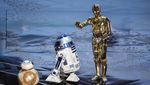 Bikin Gemes! BB-8 Stars Wars Tampil di Panggung Oscar 2016.