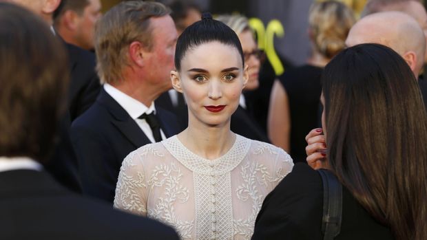 Rooney Mara, nominated for Best Supporting Actress for her role in 