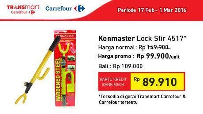Promo Keperluan Mobil dari Transmart Carrefour