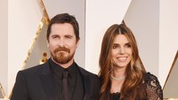 Christian Bale dan Sibi Blazic. Jason Merritt/Getty Images/detikFoto.