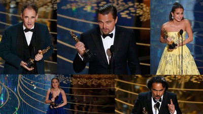 Ini Deretan Pemenang Oscar 2016