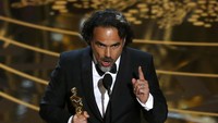 Best Director sukses dimiliki oleh Alejandro G. Innaritu lewat film The Revenant. REUTERS/Mario Anzuoni/detikFoto.