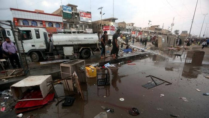 22 Orang Tewas Akibat Serangan Bom di Dekat Pasar Irak