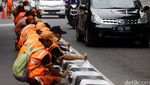 Separator di Jalan Antasari Dipercantik