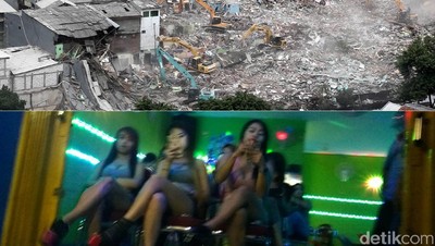 Kalijodo Sebelum dan Saat Ditertibkan