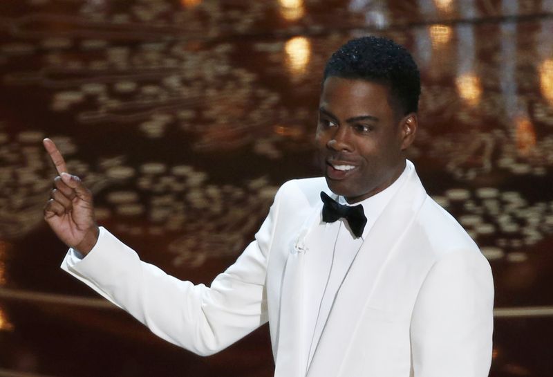 Comedian Chris Rock hosts the 88th Academy Awards in Hollywood, California February 28, 2016.   REUTERS/Mario Anzuoni