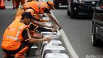 Separator di Jalan Antasari Dipercantik