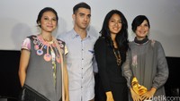Dinda saat ditemui di Gala Premiere film Pesanteren Impian di kawasan Menteng, Jakarta Pusat pada Senin (29/2/2016). Pool/Ismail/detikFoto