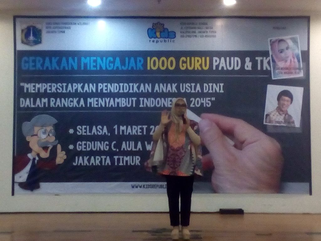 Gerakan Mengajar 1 000 Guru Paud Dan Tk Digelar Di Jaktim