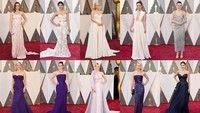 Sederet selebriti tampak memesona di red carpet. (1) (Getty Images)