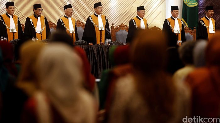 Ilustrasi Hakim Mahkamah Agung (Foto: Agung Pambudhy) Ilustrasi Hakim Mahkamah Agung (Foto: Agung Pambudhy)