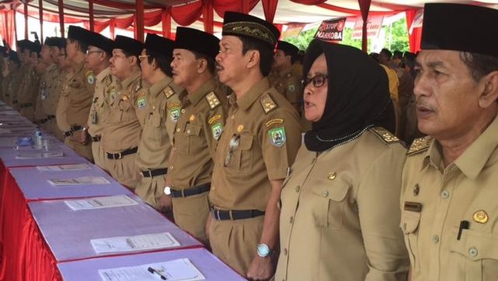 1.108 Pejabat Pemprov Bengkulu Deklarasikan Pakta Integritas Antikorupsi