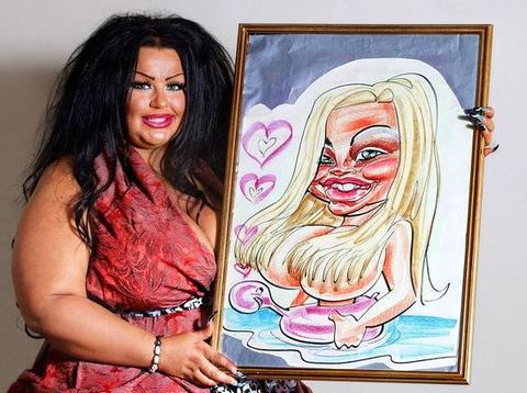 Krystina, wanita yang kecanduan operasi plastik.