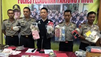 Kapolres Pelabuhan Tanjung Priok AKBP Hengki Haryadi mengatakan, para pelaku yang ditangkap merupakan hasil operasi yang digelar selama Februari 2016. Pool/Dok Polres Pelabuhan Tanjung Priok.