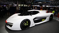 Konsep mobil hidrogen berperforma tinggi ini digambarkan sebagai campuran antara prototipe balap dan supercar versi produksi.