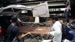Warga Tinggalkan Pemukiman Liar Kolong Tol Pluit