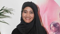 Fatin saat ditemui di Media Screening film Dreams pada Selasa (1/3/2016). Pool/Gus Mun/detikFoto.