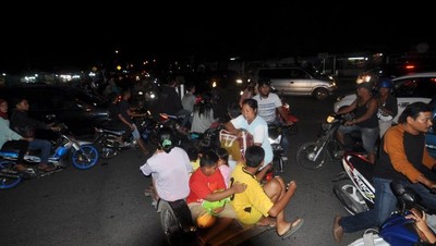 Suasana di Padang Sesaat Setelah Gempa Mentawai