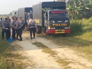 Eksekusi Lahan di Kampar Sempat Ricuh karena Tapal Batas Tanah Belum Jelas