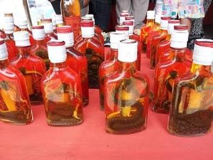 Bukan Arak Bali, Ini Whiskey Kobra & Kalajengking Khas Laos
