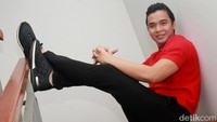 Billy saat ditemui di sela-sela syuting video klip di kawasan Kebayoran Baru, Jakarta Selatan, Rabu (2/3/2016). Pool/Gus Mun/detikFoto.