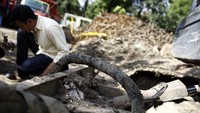 Sampah bungkus kabel ini ditampung di tempat penampungannya kawasan Benhil, Jakarta Pusat, Kamis (3/3/2016).