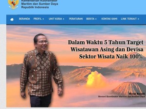 Nomenklatur Kemenko Maritim Tak Berubah, Mengapa Nama Websitenya Diubah?