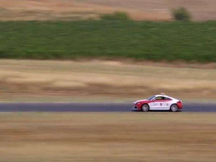 Mobil Otonom Audi TT S Diuji di Sirkuit
