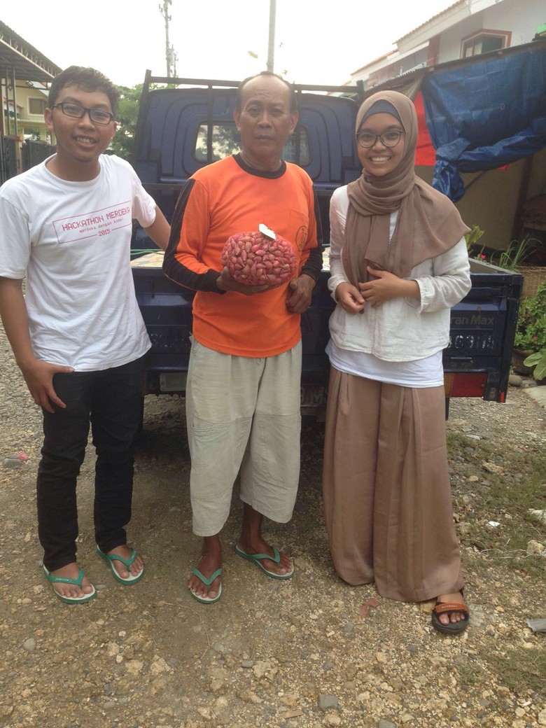 Bantu Petani Bawang Merah, 3 Anak Muda ini Buat Aplikasi 