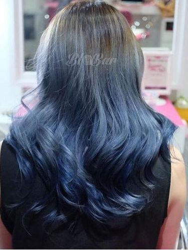 Warna Rambut  Seperti Jeans Jadi Tren Terkini