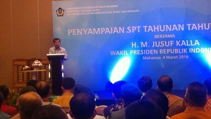 JK Laporkan SPT Pajak di Makassar