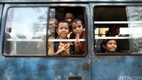Para murid pun tetap antusias mengikuti pelatihan ini.