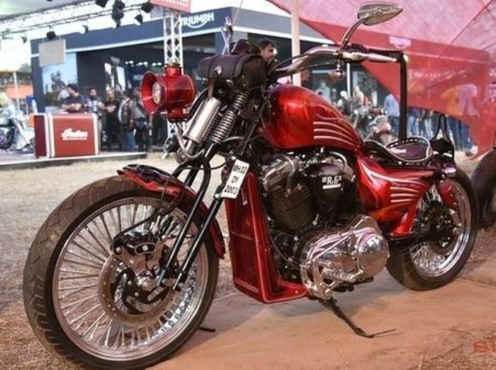 India Larang Motor Modifikasi Beredar di Jalanan