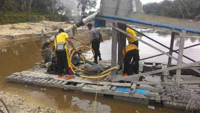 Ilustrasi Tambang Ilegal/Foto: Polres Kuansing Ilustrasi Tambang Ilegal/Foto: Polres Kuansing