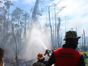 Kebakaran Lahan  di Dumai Meluas, Status akan Ditingkatkan Siaga Darurat