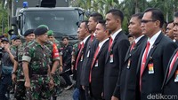 Paspampres pun disiapkan untuk mengawal keamanan sepanjang diselenggarakannya KTT OKI. Istimewa/dok Puspen TNI.