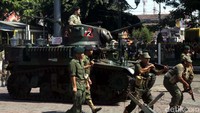 Adegan drama selama lebih kurang 25 menit itu dimulai dengan peristiwa agresi Belanda kedua pada tanggal 18 Desember 1948 dengan menduduki ibukora RI di Yogyakarta melalui Lapangan udara Maguwo.