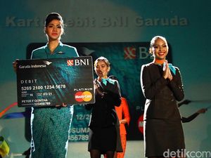 BNI-Garuda Luncurkan Kartu ATM Khusus