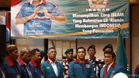 Bersedia untuk dilantik, bersedia untuk membawa bendera Partai Idaman ke daerah kalian masing-masing?, ucap Rhoma Irama mengawali pembacaan sumpah jabatan di Hotel Sari Pan Pacifik, Jakarta Pusat, (6/3/2016).