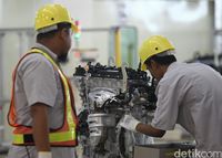 Ilustrasi pabrik Toyota 