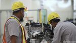 Melihat Proses Produksi Mesin Mobil Toyota