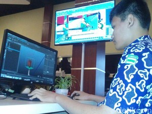 Keren! Animasi Karya Siswa SMK Kudus Rambah Layar Kaca