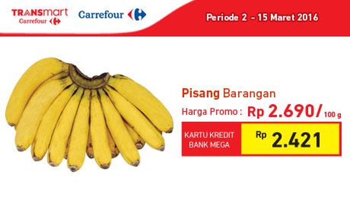 Sarapan Buah Bersama Transmart Carrefour