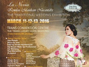 The Trans Luxury Hotel Kembali Hadirkan Pameran Pernikahan Tradisional