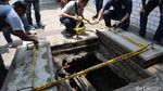 Gorong-gorong Merdeka Selatan Digaris Polisi