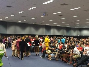 Mahasiswa Australia Antusias Promosikan Budaya Indonesia