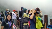 Foto: Karena keindahannya, turis lokal maupun mancanegara pun banyak yang senang berkunjung. Misalnya saja turis asal Korea yang berkunjung dalam rangka Famtrip, yang diselenggarakan oleh Kemenpar (Wahyu/detikTravel)