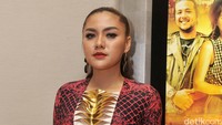 Film Romansa Gending Cinta di Tanah Turki merupakan film perdana Vicky Shu. Pool/Noel/detikFoto.